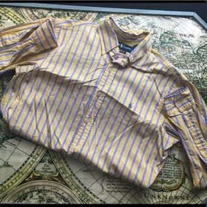Ralph Lauren Button Down Dress Shirt Size Small